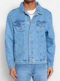 Джинсова куртка Trendyol Модель TMNSS20CE0088/Mavi Фото