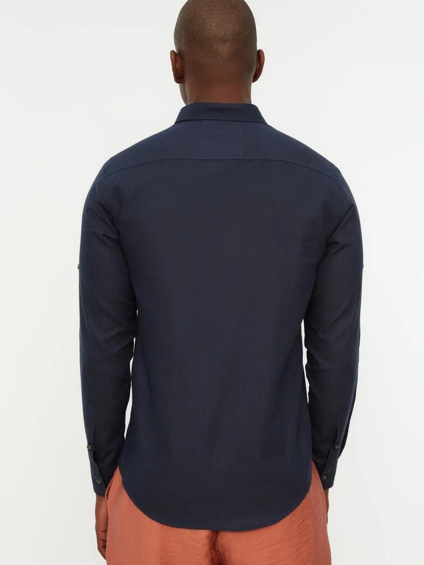 Рубашка Trendyol модель TMNSS20GO0189/Lacivert Фото