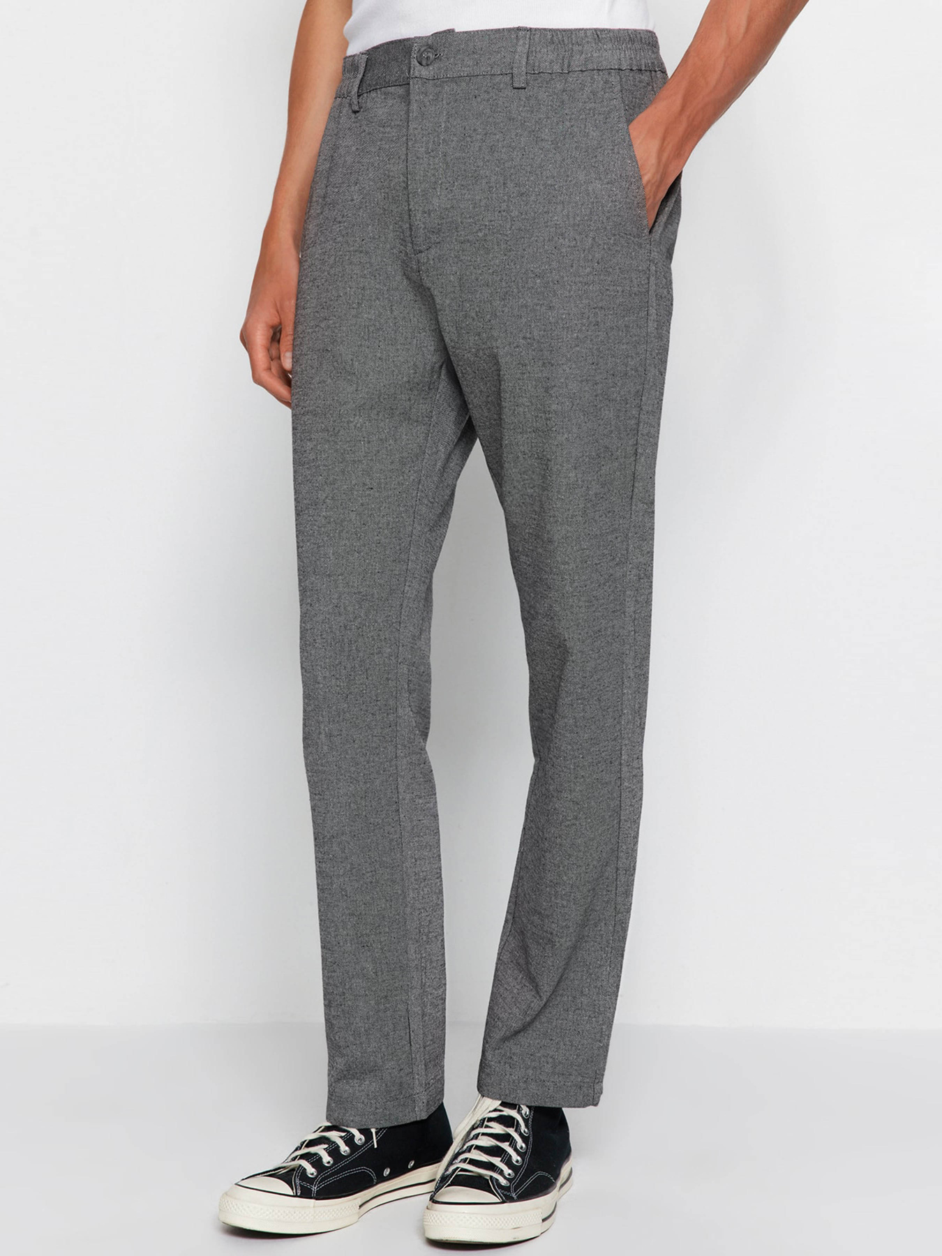 Чиносы Trendyol модель TMNSS23PL00031/Siyah Фото