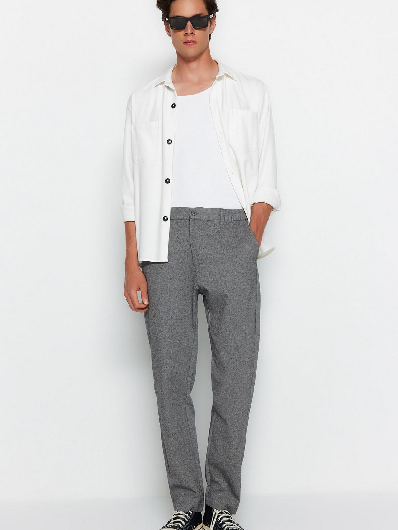 Чиносы Trendyol модель TMNSS23PL00031/Siyah Фото