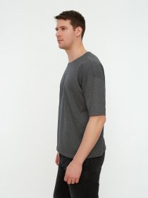 Футболка Trendyol модель TMNSS21TS0811/Antrasit Фото