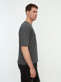 Футболка Trendyol модель TMNSS21TS0811/Antrasit Фото