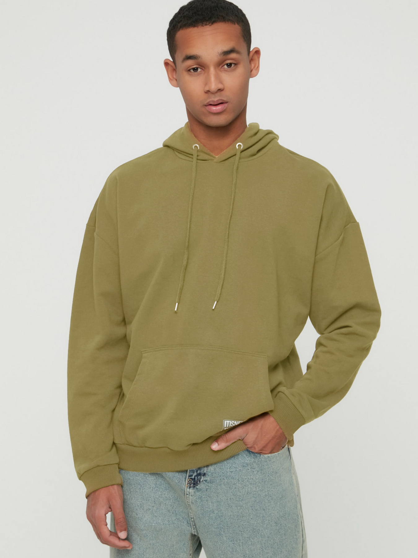 Худи Trendyol модель TMNAW21SW2005/Haki Фото