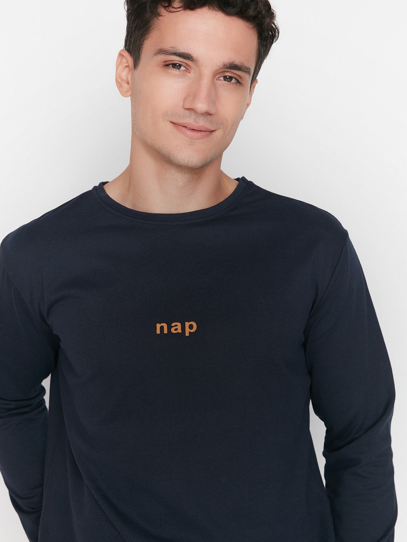 Пижама Trendyol модель TMNAW22PT0754/Lacivert Пижама Trendyol модель TMNAW22PT0754/Lacivert Фото