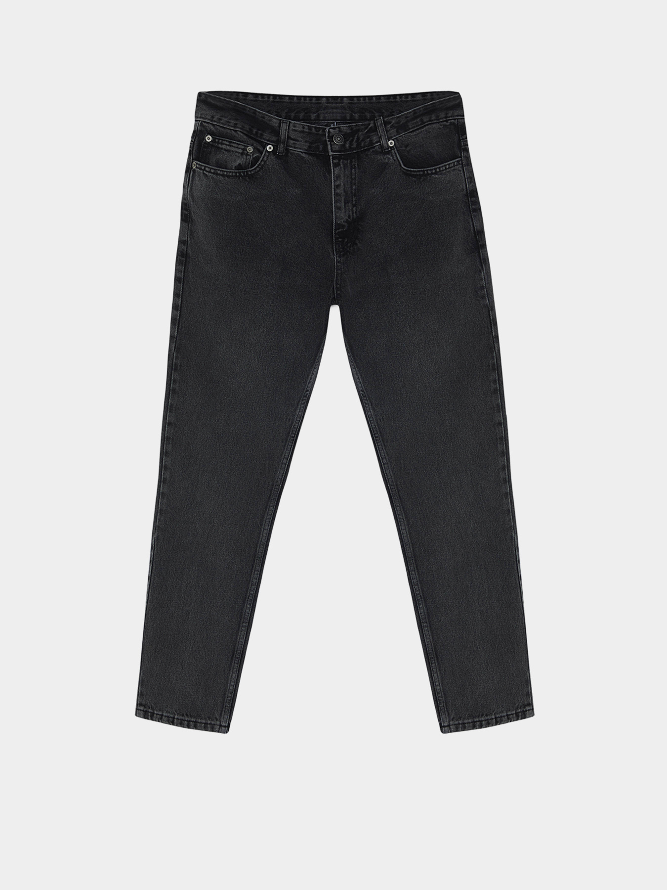 Прямые джинсы Trendyol модель TMNAW23JE00043/Siyah-1006 Фото
