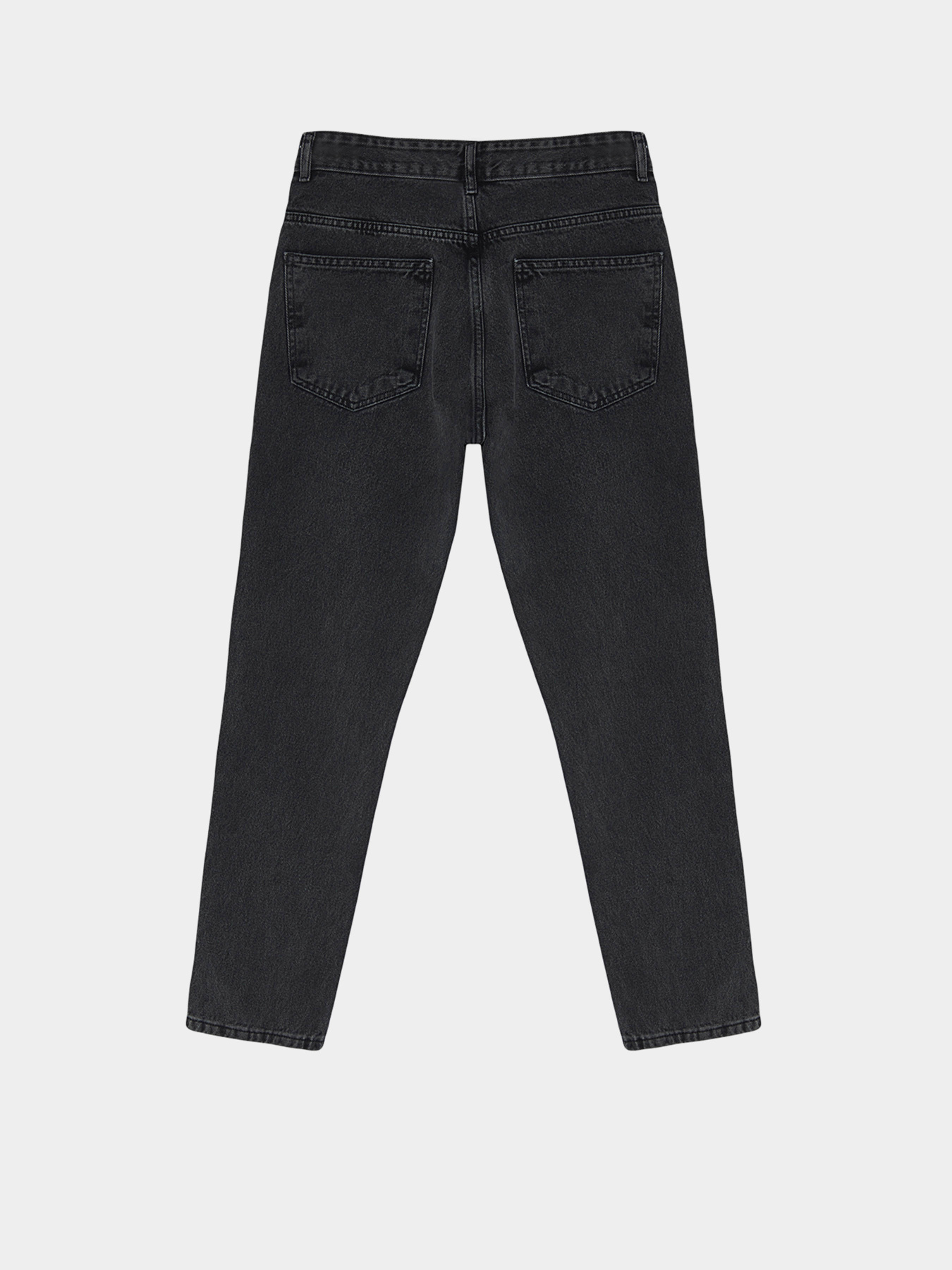 Прямые джинсы Trendyol модель TMNAW23JE00043/Siyah-1006 Фото