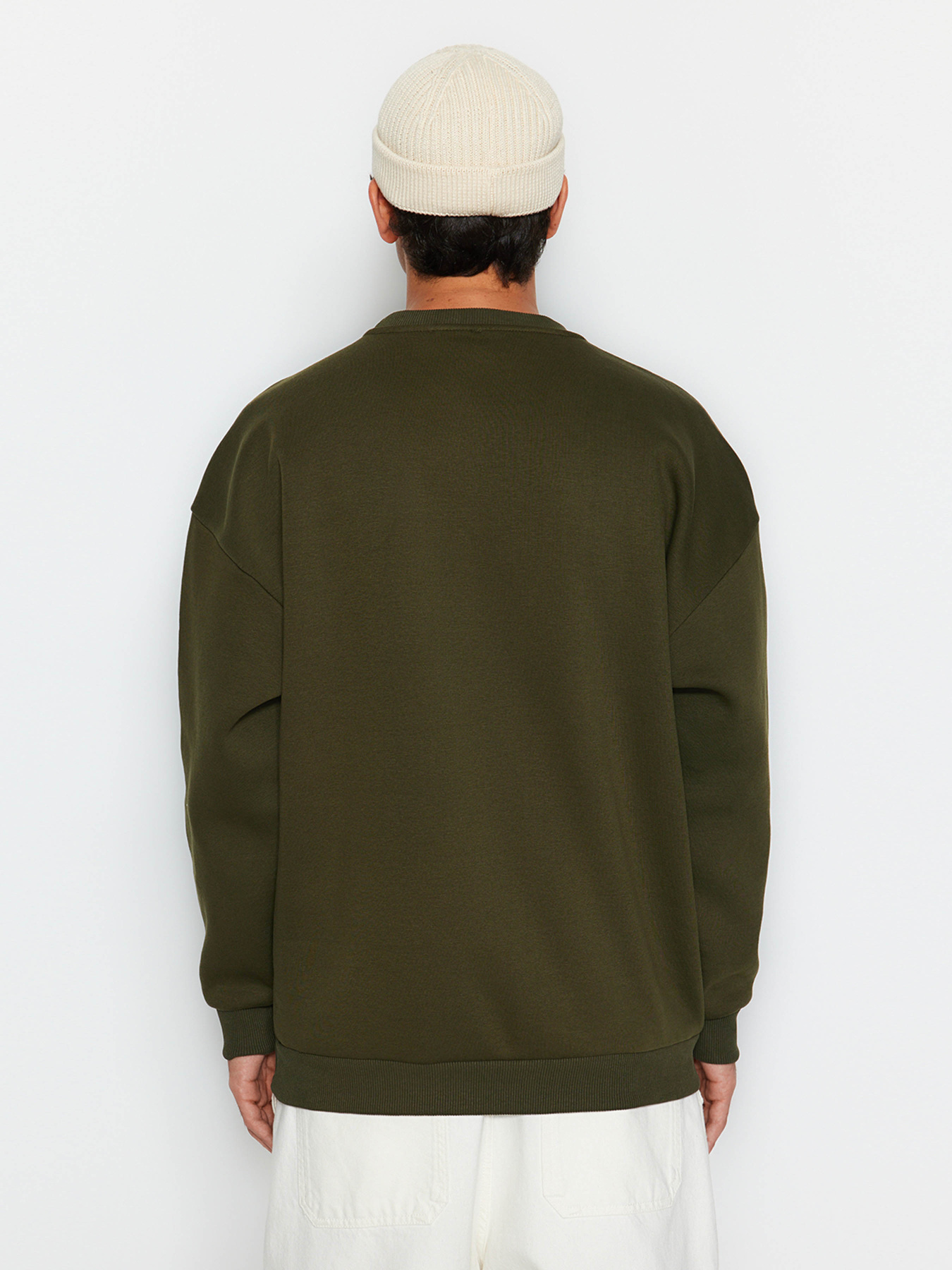 Свитшот Trendyol модель TMNAW24SW00007/Haki*004 Фото