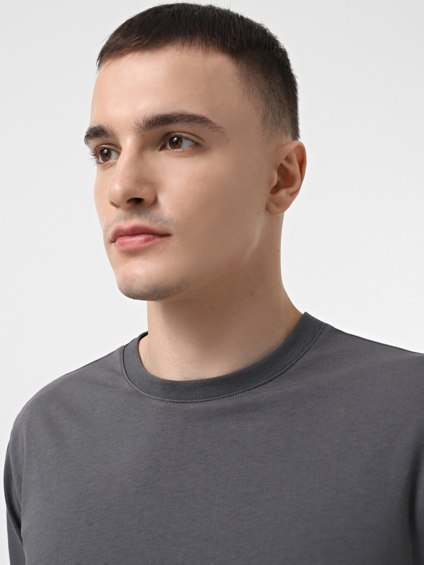 Футболка Trendyol модель TMNSS19BO0001/Antrasit Фото