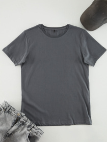 Футболка Trendyol модель TMNSS19BO0001/Antrasit Фото