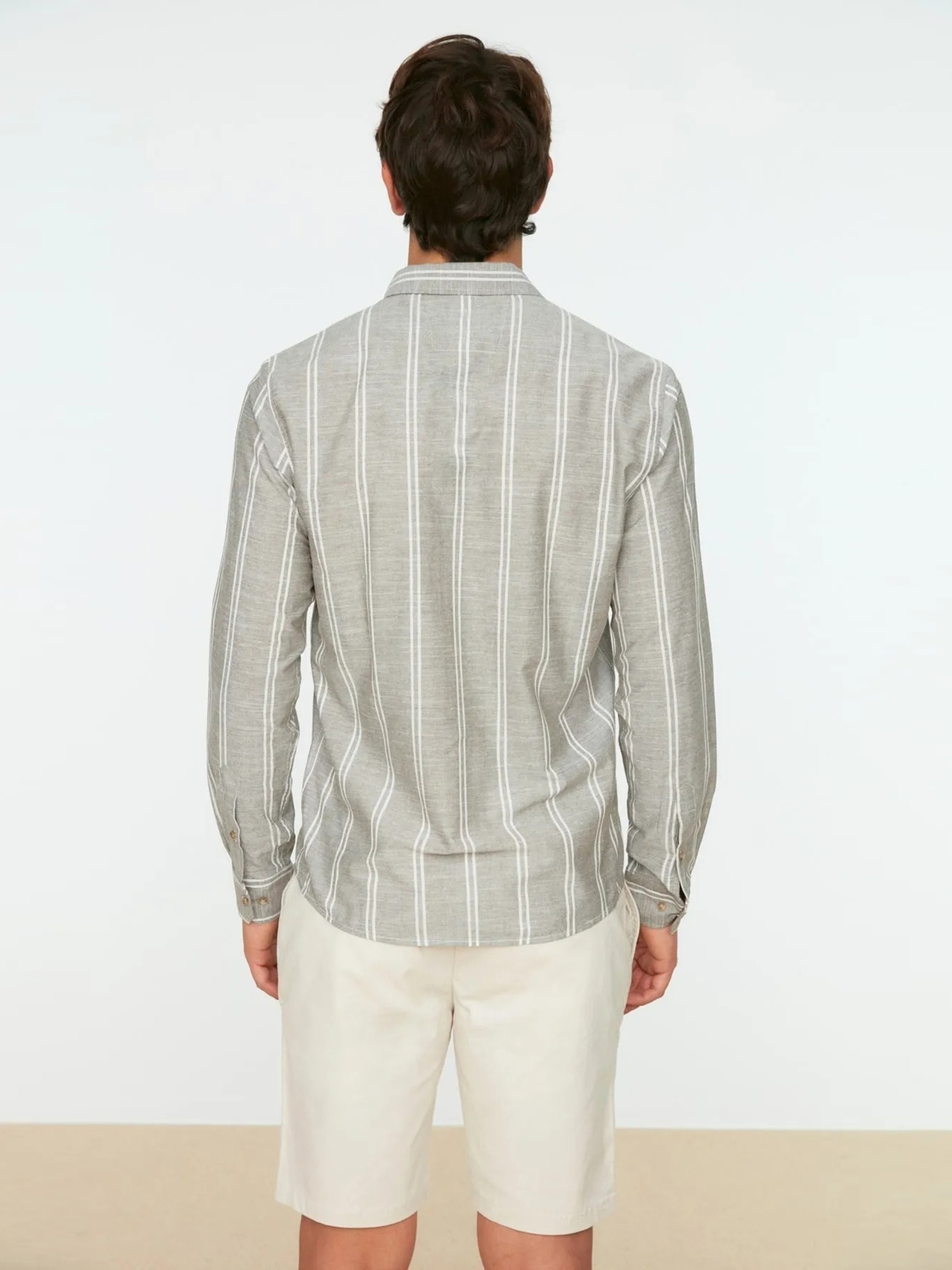 Рубашка Trendyol модель TMNSS20GO0092/Haki Фото