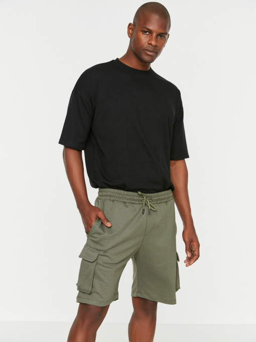 Повседневные шорты Trendyol модель TMNSS20SR0167/Acik Haki Фото