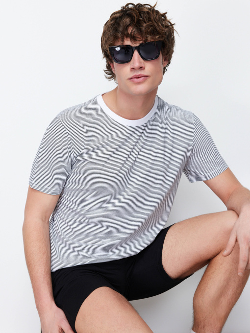 Футболка Trendyol модель TMNSS20TS0944/Beyaz Фото