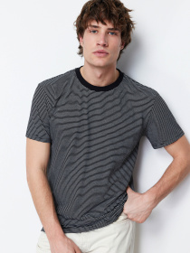 Футболка Trendyol Модель TMNSS20TS0944/Siyah Фото