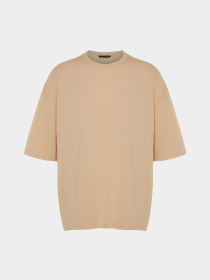 Футболка Trendyol модель TMNSS21TS2037/Bej Фото