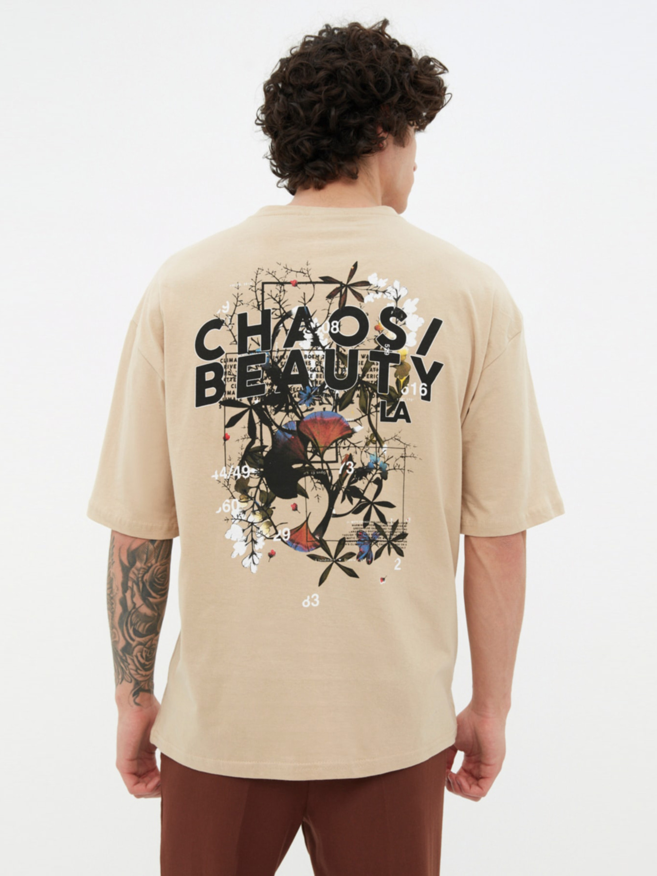 Футболка Trendyol модель TMNSS21TS2037/Bej Футболка Trendyol модель TMNSS21TS2037/Bej Фото