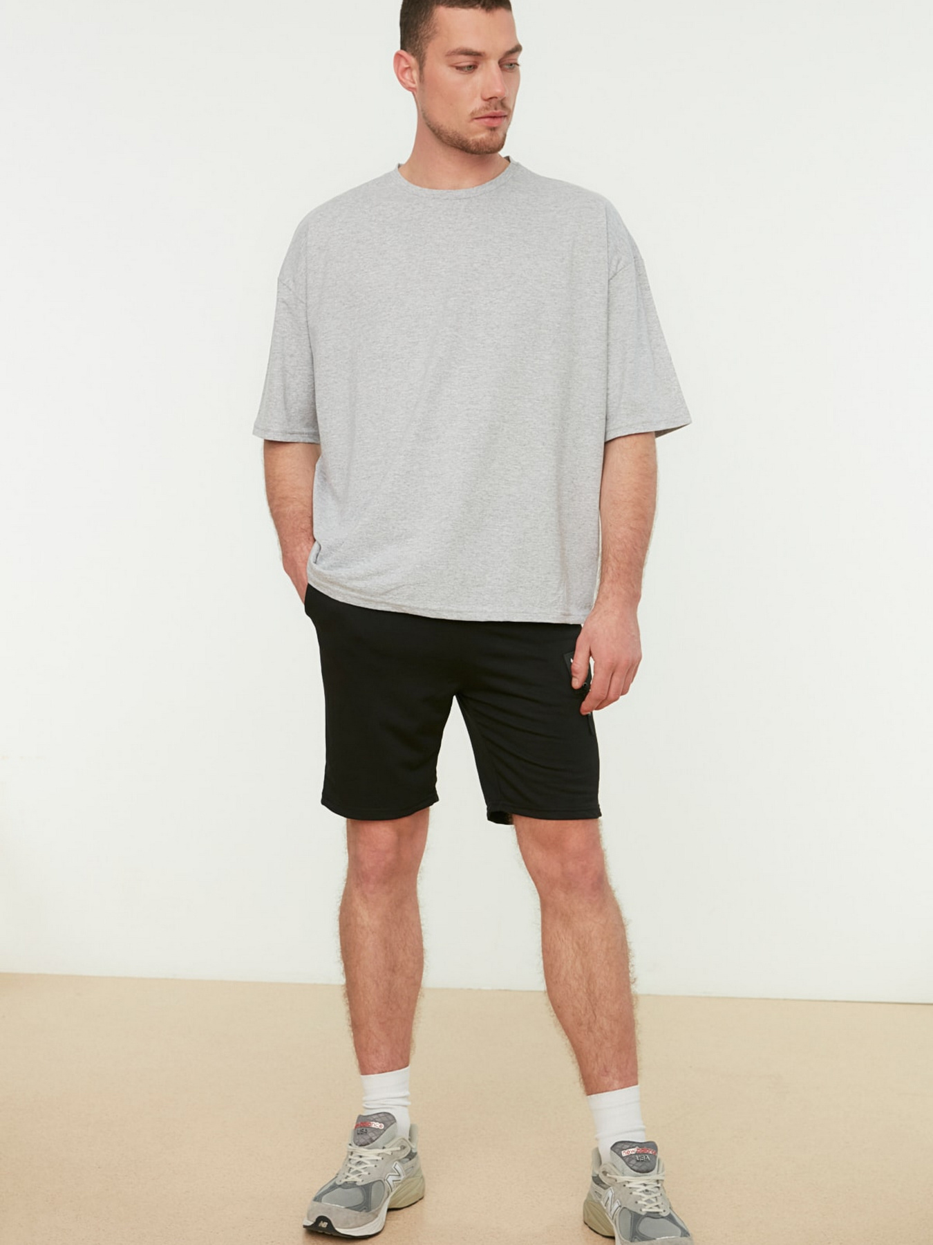 Футболка Trendyol модель TMNSS21TS2037/Gri Фото