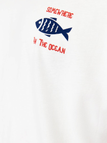 Футболка Trendyol модель TMNSS22TS0318/Ekru*001 Футболка Trendyol модель TMNSS22TS0318/Ekru*001 Фото