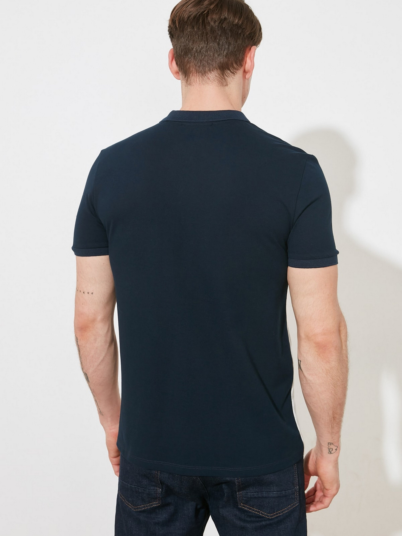 Поло Trendyol модель TMNSS21PO0067/Lacivert Фото