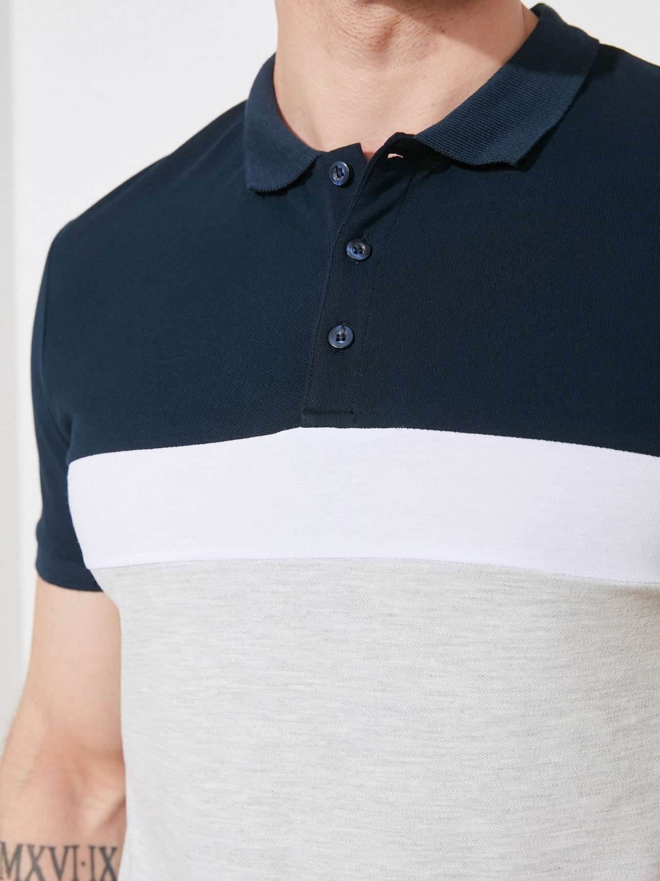 Поло Trendyol модель TMNSS21PO0067/Lacivert Фото