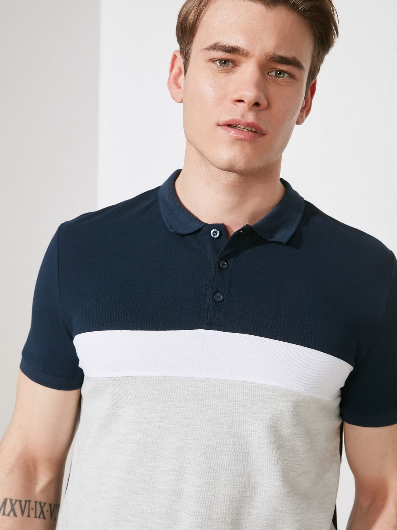 Поло Trendyol модель TMNSS21PO0067/Lacivert Фото