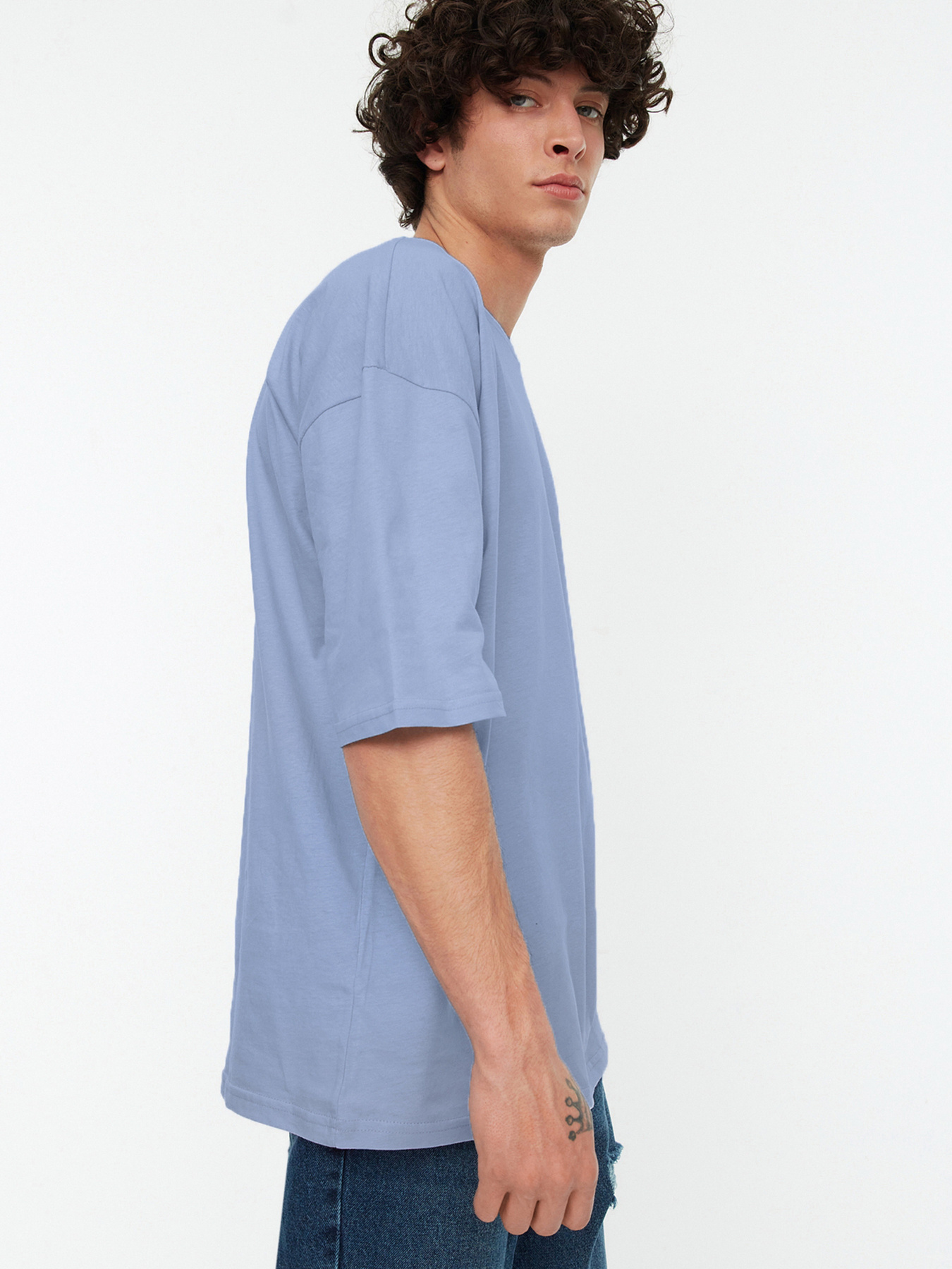 Футболка Trendyol Модель TMNSS22TS0318/Lila Фото