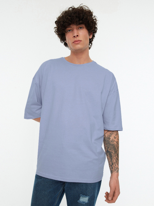 Футболка Trendyol модель TMNSS22TS0318/Lila Фото
