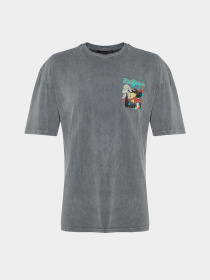 Футболка Trendyol модель TMNSS22TS0831/Antrasit Фото