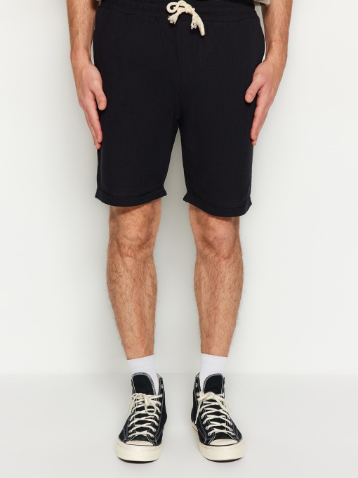 Шорты Trendyol модель TMNSS23SR00030/Siyah Фото