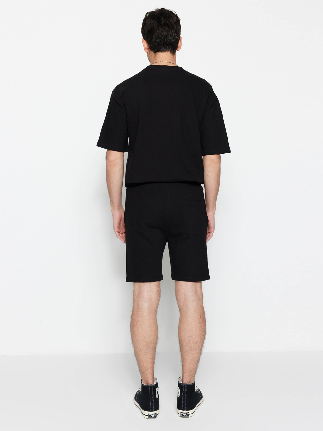 Шорты Trendyol модель TMNSS23SR00035/Siyah Фото