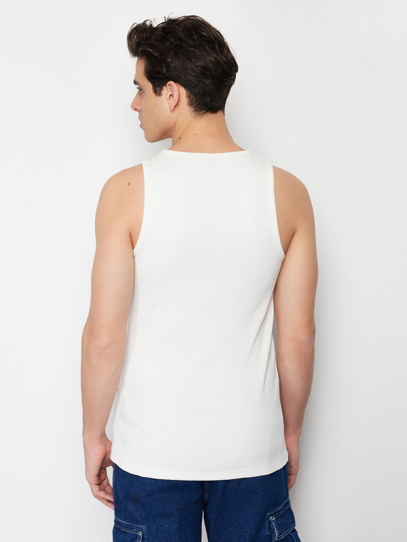 Майка Trendyol модель TMNSS24AL00006/Beyaz Фото