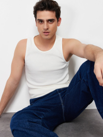 Майка Trendyol модель TMNSS24AL00006/Beyaz Фото