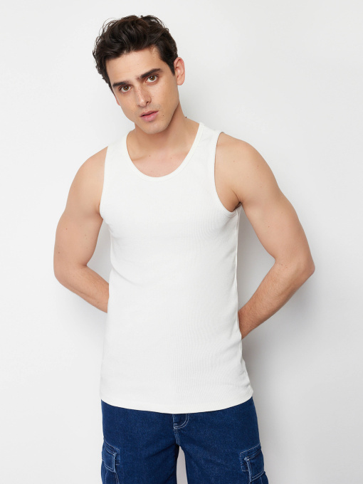 Майка Trendyol модель TMNSS24AL00006/Beyaz Фото