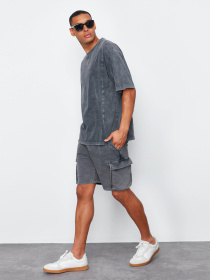 Шорти Trendyol модель TMNSS24SR00014/Antrasit Фото