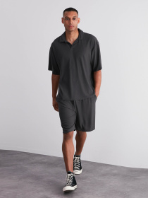 Шорты Trendyol модель TMNSS24SR00037/Fume Фото