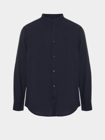 Рубашка Trendyol модель TMNSS24GO00009/Lacivert Фото