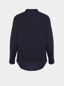 Рубашка Trendyol модель TMNSS24GO00009/Lacivert Фото