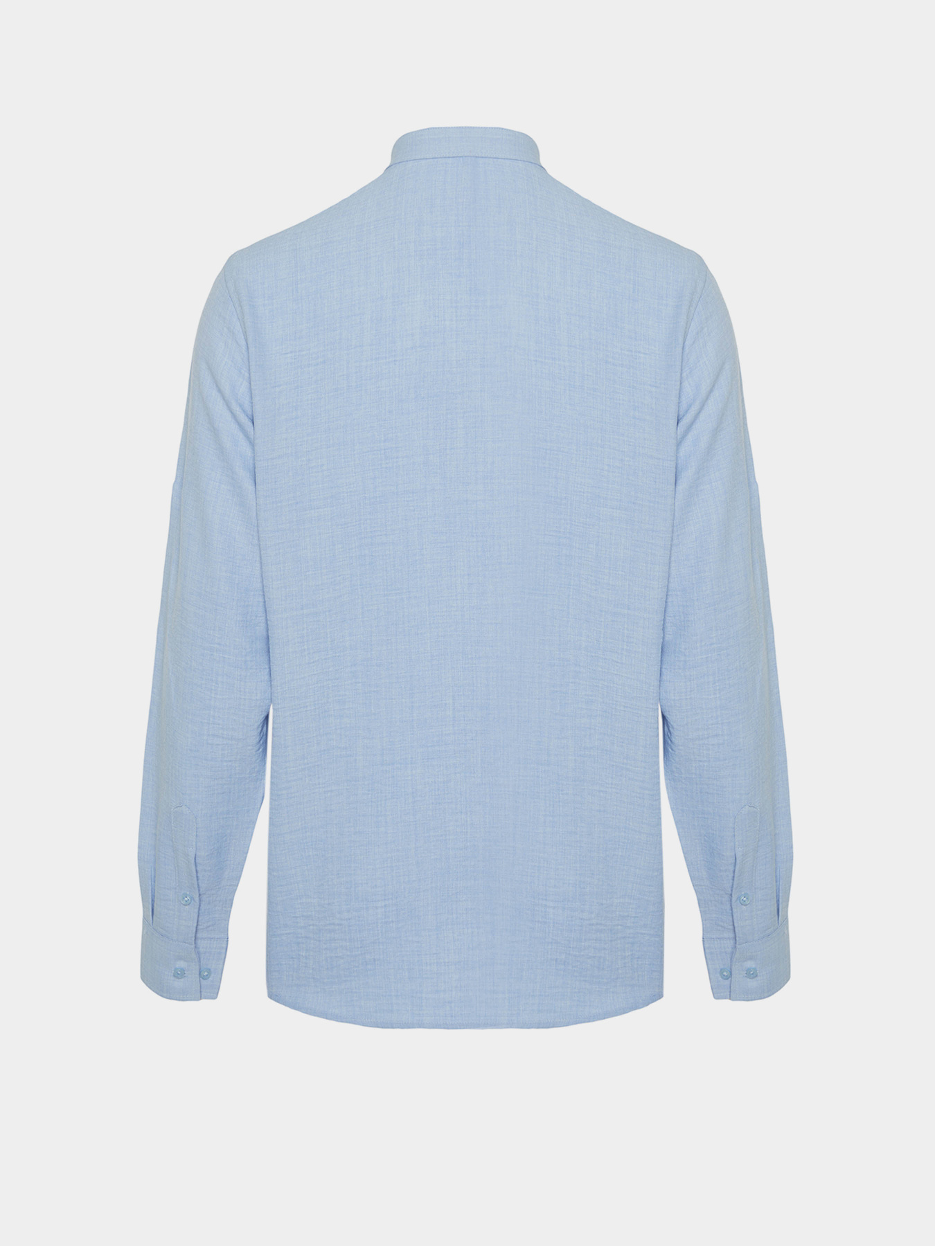 Сорочка повсякденна Trendyol модель TMNSS24GO00031/Mavi Сорочка повсякденна Trendyol модель TMNSS24GO00031/Mavi Фото