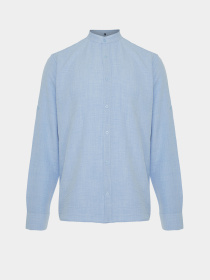 Сорочка повсякденна Trendyol модель TMNSS24GO00031/Mavi Сорочка повсякденна Trendyol модель TMNSS24GO00031/Mavi Фото