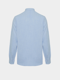 Сорочка повсякденна Trendyol модель TMNSS24GO00031/Mavi Сорочка повсякденна Trendyol модель TMNSS24GO00031/Mavi Фото