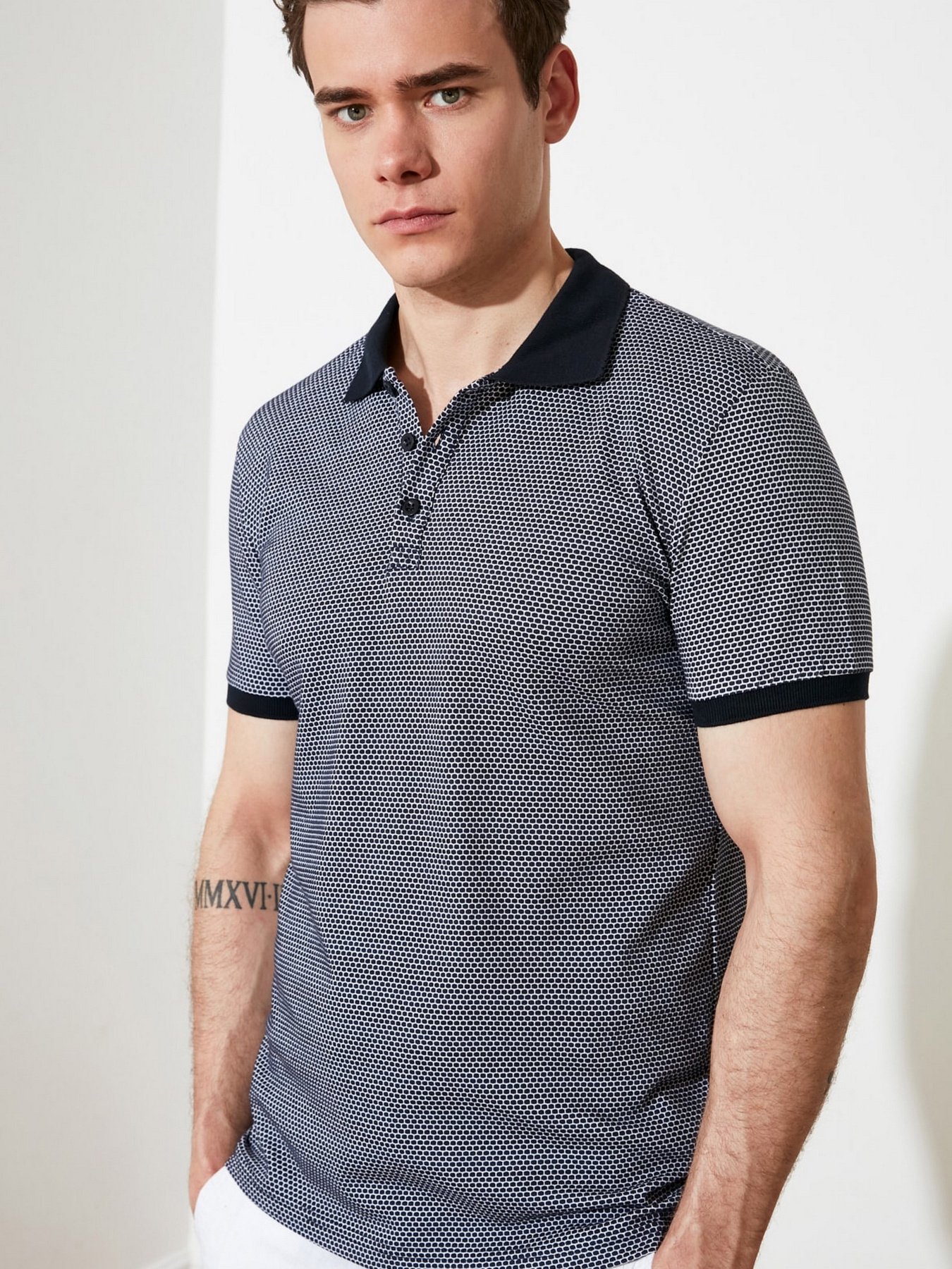 Поло Trendyol модель TMNSS21PO0212/Lacivert Фото