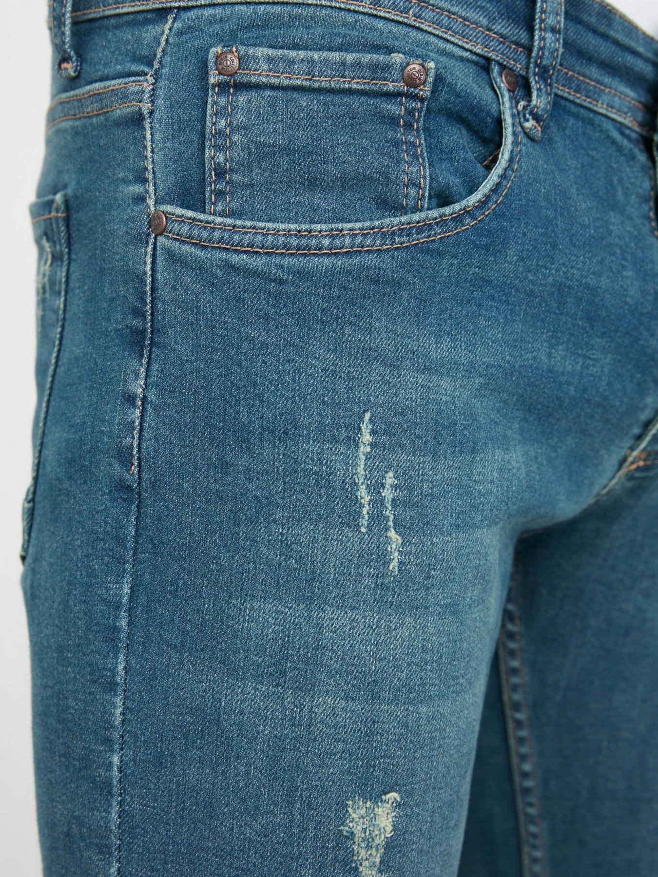 Скинни джинсы Trendyol Skinny модель TMNSS20JE0304/Indigo Фото