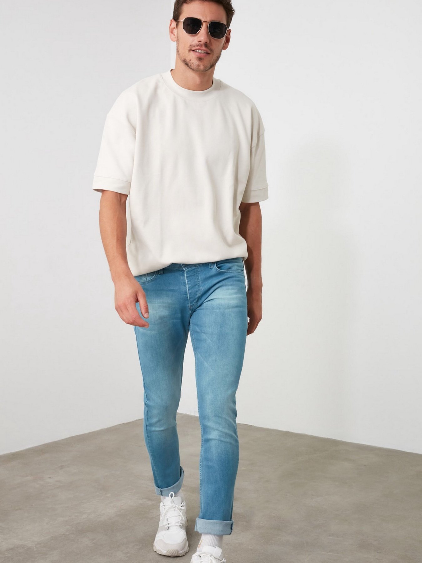 Скинни джинсы Trendyol Skinny модель TMNSS20JE0258/Mavi Фото