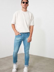 Скинни джинсы Trendyol Skinny модель TMNSS20JE0258/Mavi Фото