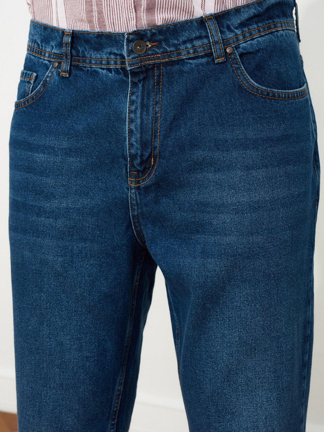 Джинси Trendyol Relax модель TMNSS20JE0519/Lacivert Фото