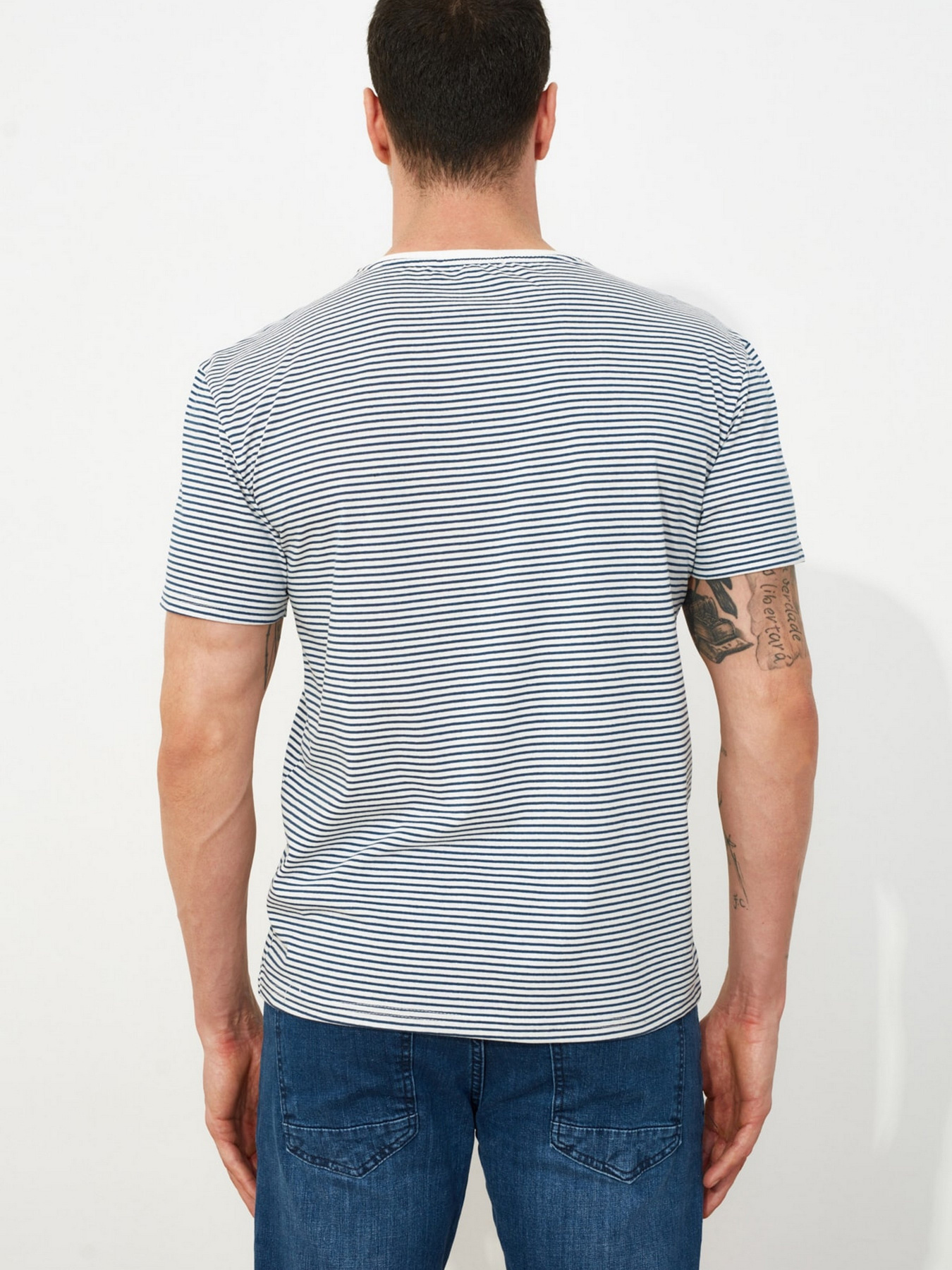 Футболка Trendyol модель TMNSS20TS1033/Indigo Фото