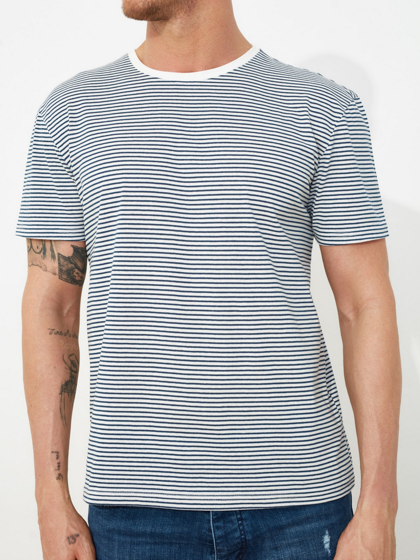 Футболка Trendyol модель TMNSS20TS1033/Indigo Фото