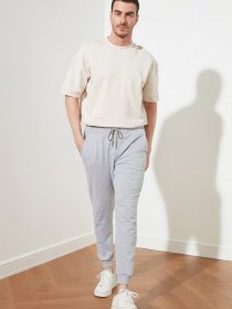Штани спортивні Trendyol Модель TMNSS20EA0053/Gri Фото