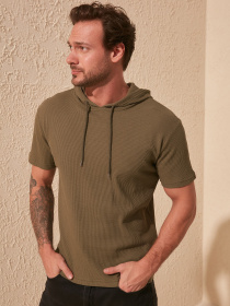 Футболки и поло Trendyol модель TMNSS20TS0117/Haki Фото