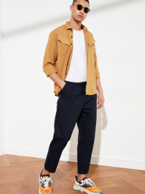 Повседневные штаны Trendyol модель TMNSS21PL0116/Lacivert Фото