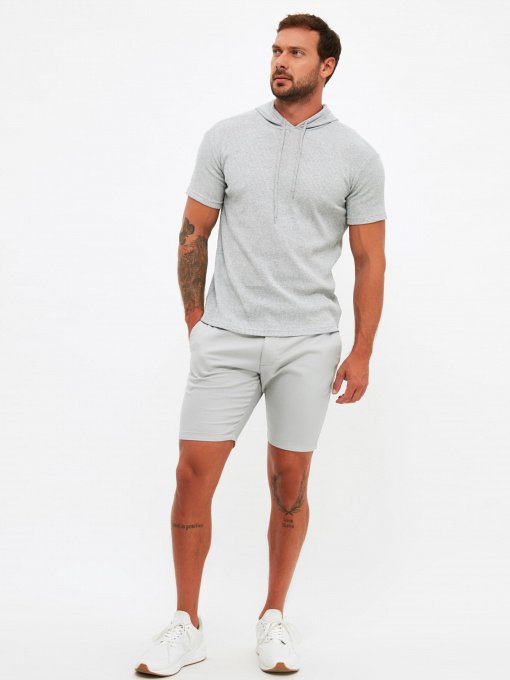 Шорты Trendyol модель TMNSS21SR0722/Gri Фото